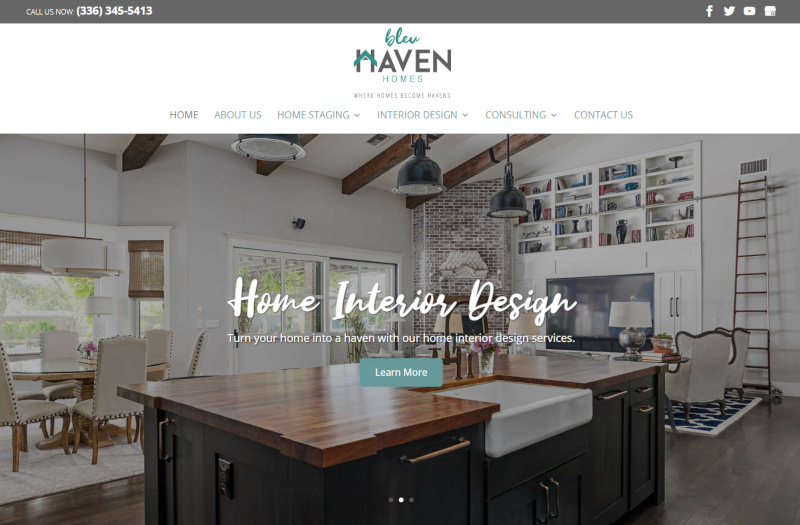 Our New site is Live! Bleu Haven Homes